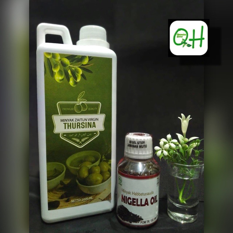 

Virgin Olive Oil 1 liter Minyak Zaitun Thursina 1 ltr Asli Sinai Mesir