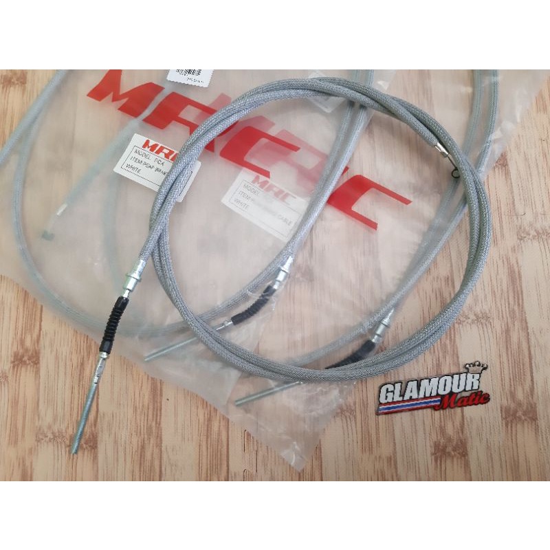 kabel rem belakang pcx cbu serat silver