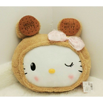 Boneka Bantal Hello Kitty Head Cookies size 30cm Hellokitty