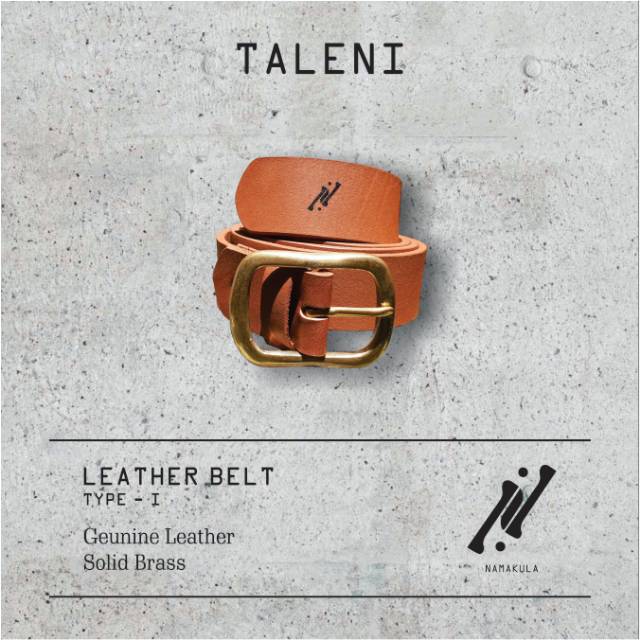 People Meet Denim Company NMKL Taleni Leather Belt