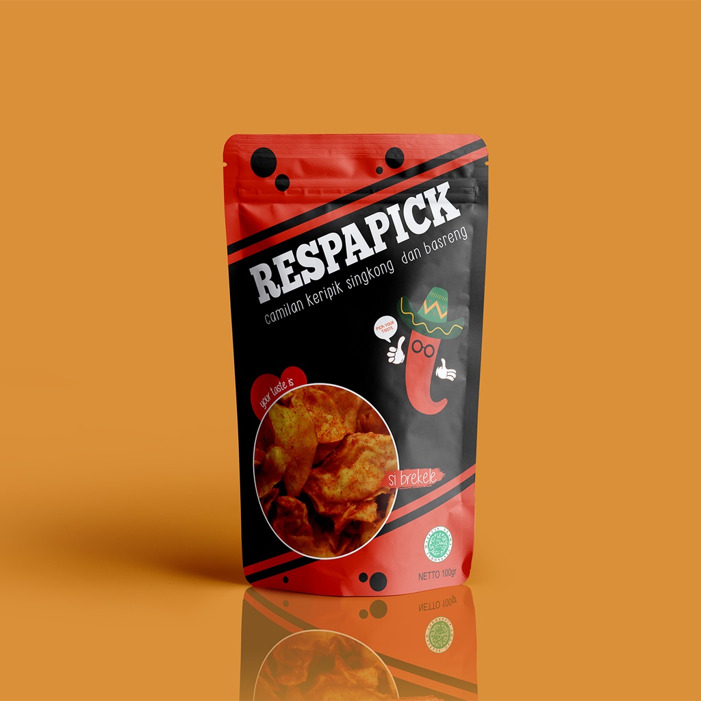

RESPAPICK - Si Brekele - Keripik Singkong Tipis Renyah Pedas Gurih
