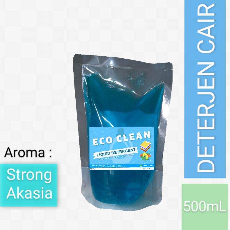 Sabun Deterjen Cair Laundry 0.5 liter jerigen Strong Akasia, Detergent Cuci Baju 500mL
