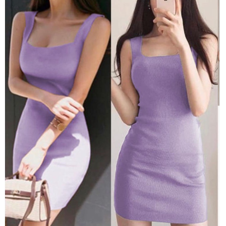 HOPYLOVY - Dress Wanita Olivia Rajut