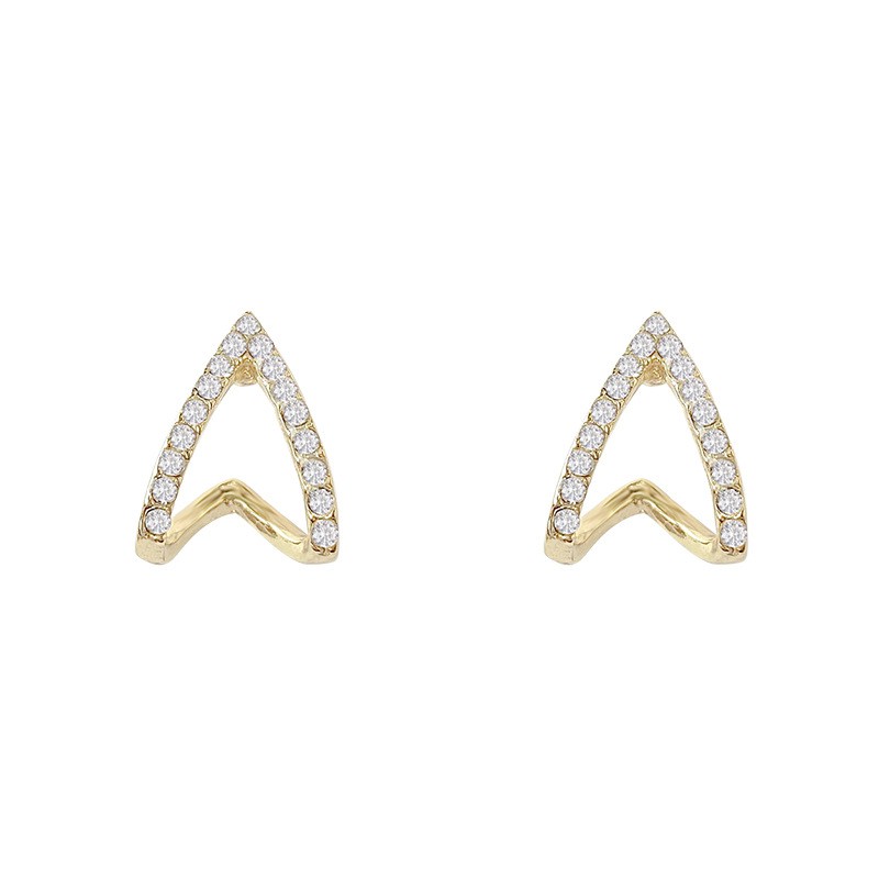 Shuling Wanita Tidak Teratur Geometris Stud Earrings Ear Studs