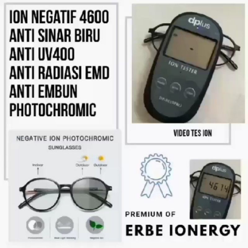 kacamata ion erbe premium original
