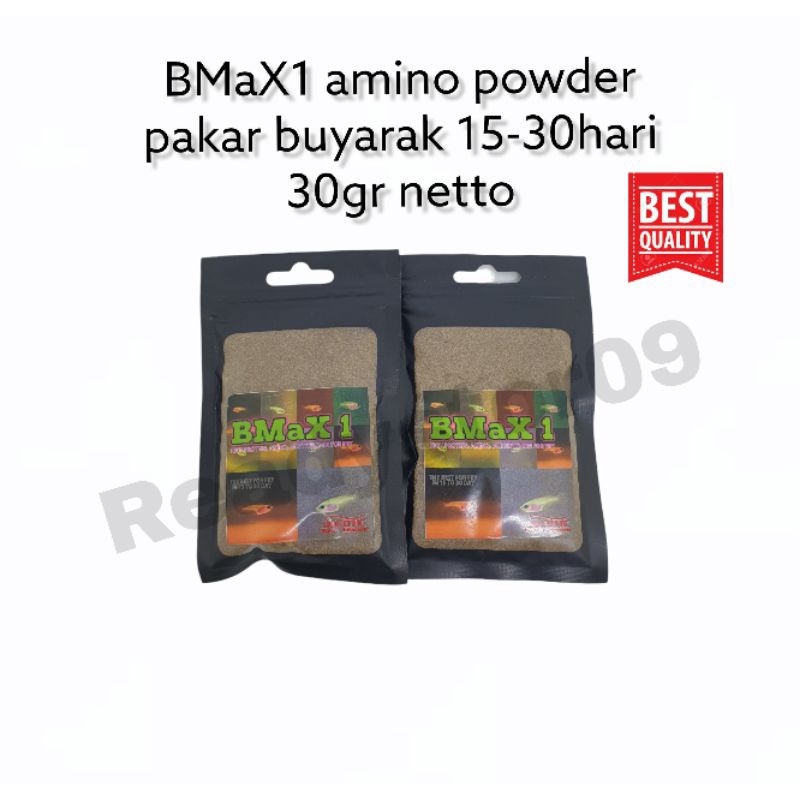 BMAX1 - Pakan Instant Burayak 15-30 Hari / Amino Powder 30 Gram