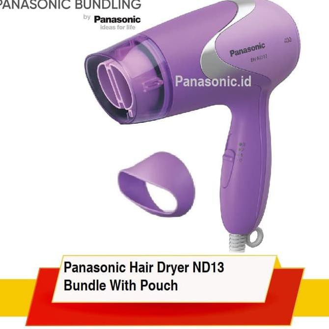 Panasonic Hair Dryer EH ND13 Violet Pengering Rambut FREE POUCH PR24