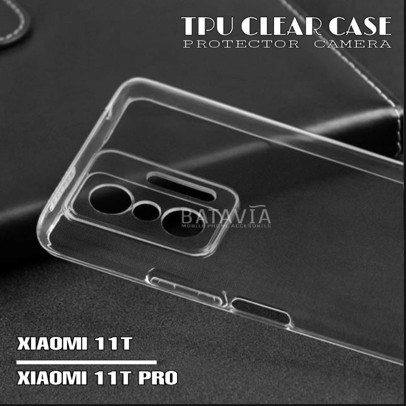 Soft Case Xiaomi 11T Xiaomi 11T Pro Jelly Case Original Clear Case Silikon Bening