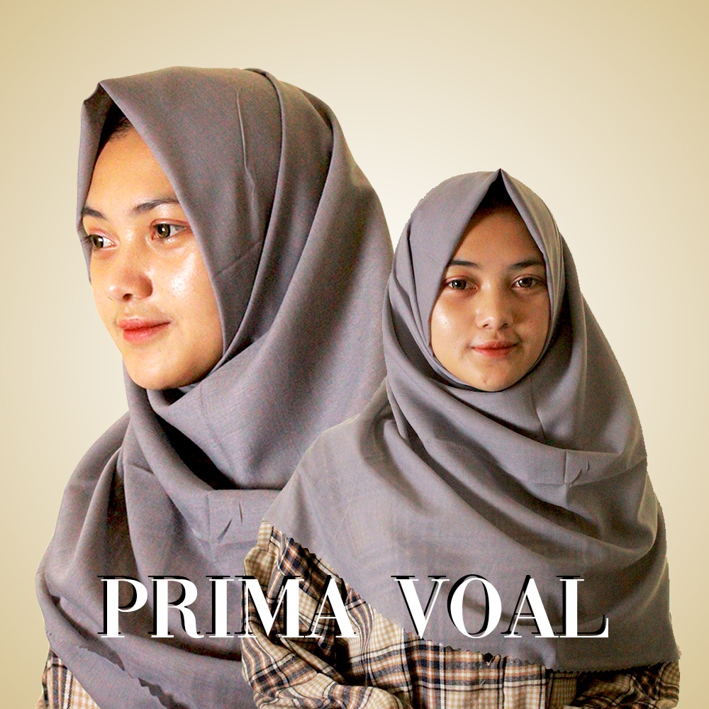 Hijab muslimah segi empat prima voal