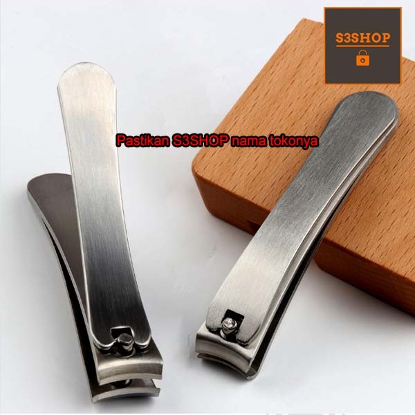 Gunting Kuku Besar Nail Clipper Cutter Potongan Kuku Stainless Steel