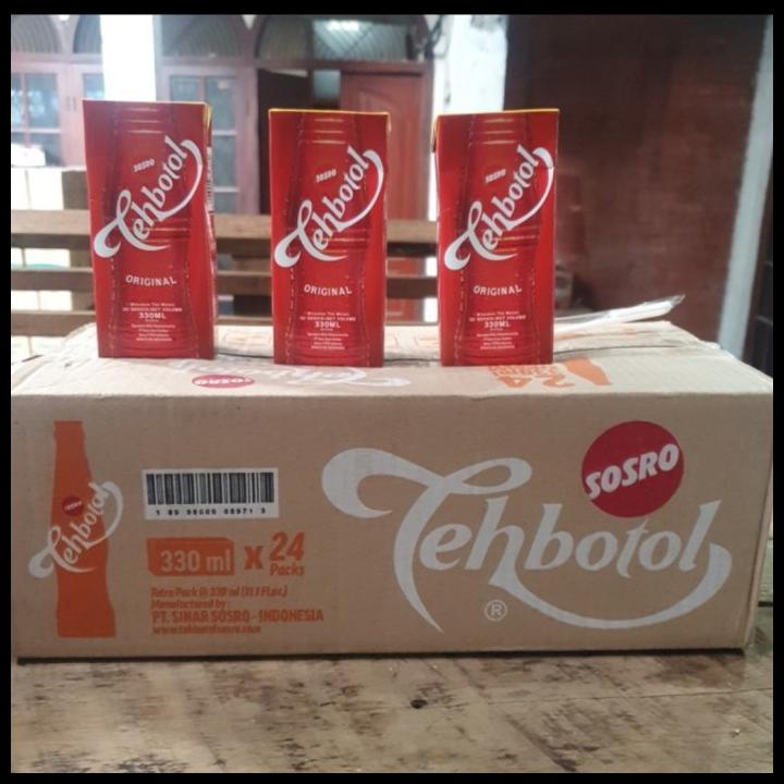 

Promo: Teh Botol Kotak Sosro 330Ml Per Dus Isi 24