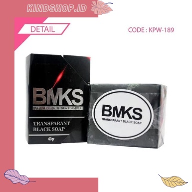 KINDSTORE❤ | Sabun BMKS WHITENING BLACK SOAP BPOM ORIGINAL