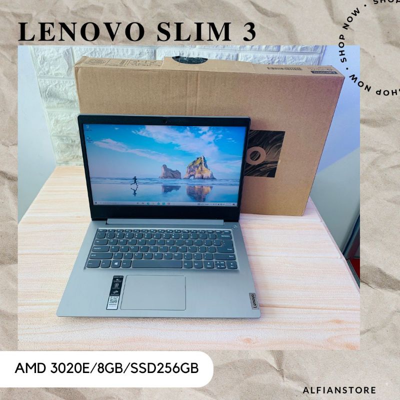SUPERLIKENEW Laptop Lenovo Slim 3 Ram 8GB SSD 256GB