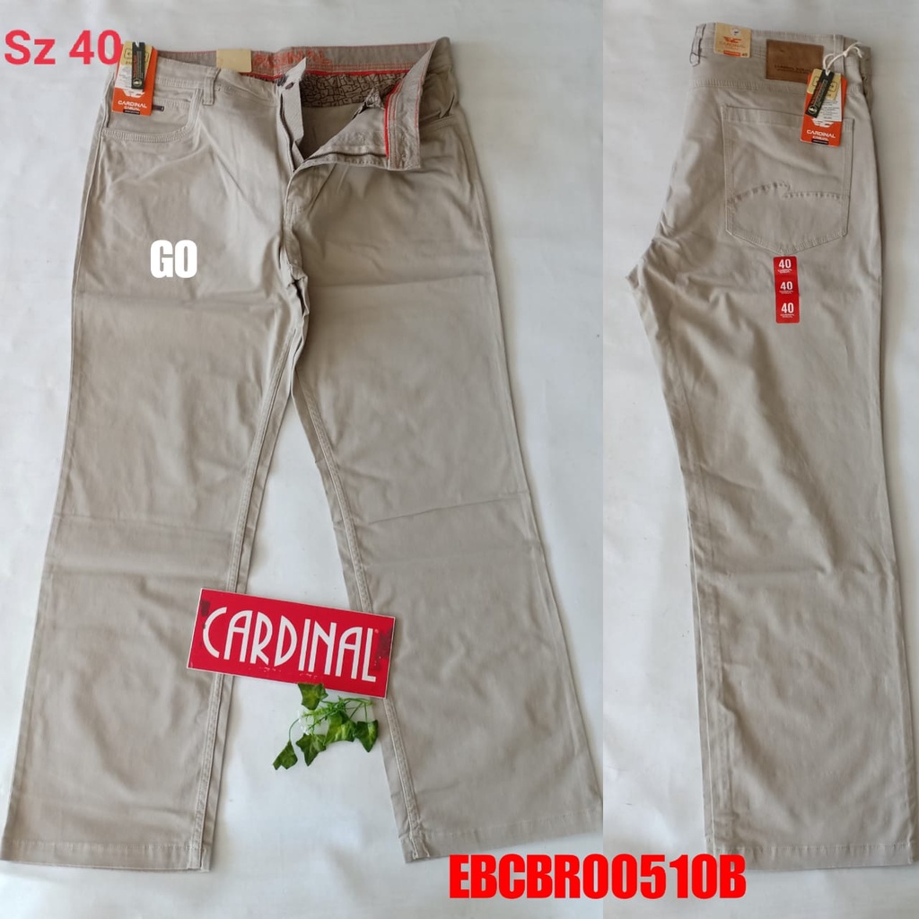 gof 40-46 PKT CARDINAL CASUAL CELANA POCKETS PANJANG Celana Chino Pria Fashion Laki Brand Kekinian