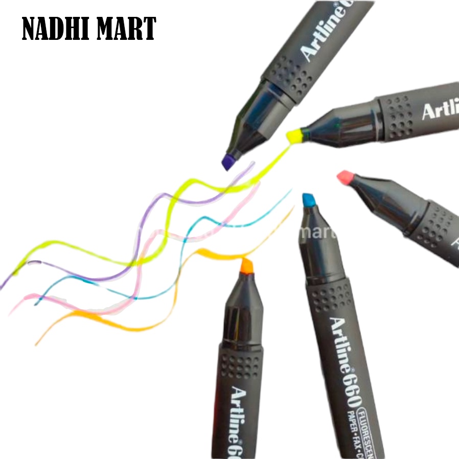 

ARTLINE HIGLIGHTER WARNA / HIGHLIGHTER MAKER / PENANDA WARNA WARNI / HIGHLIGHTER MAKER EK-660
