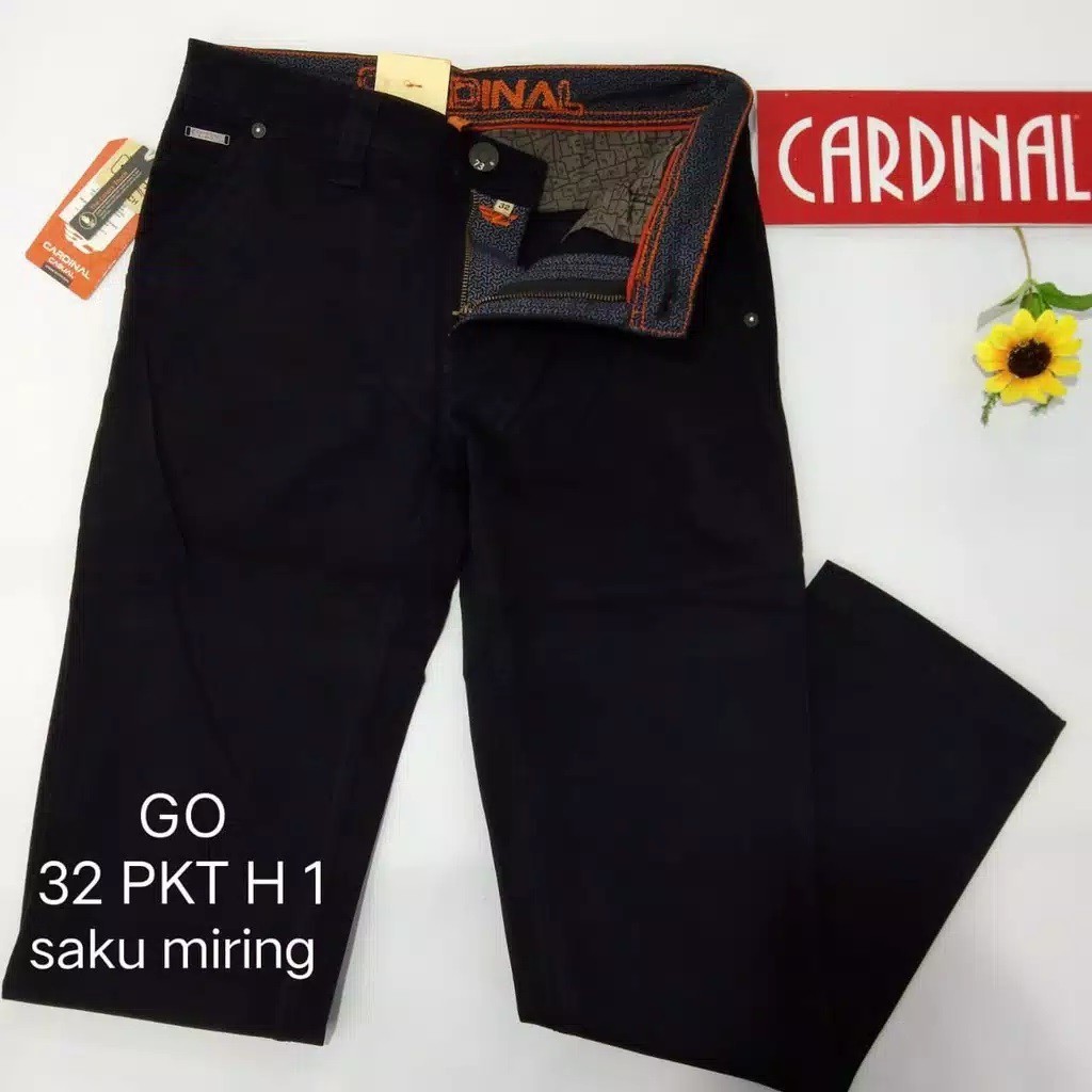 BB 32-PKT CARDINAL CASUAL CELANA POCKETS PANJANG Pria Fashion Laki Brand Kekinian Celana Chino