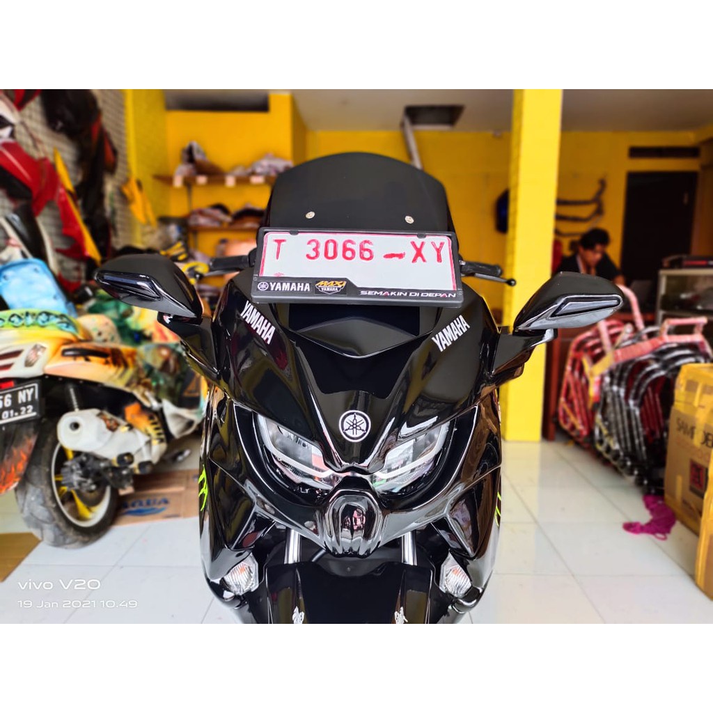 PAKET MODIFIKASI FULLBODY NMAX 2020 PREDATOR VARIASI YAMAHA NMAX NEW 2020 HITAM