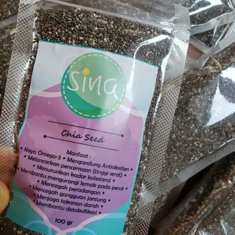 

Chia Seed Organik Sina 100 gr