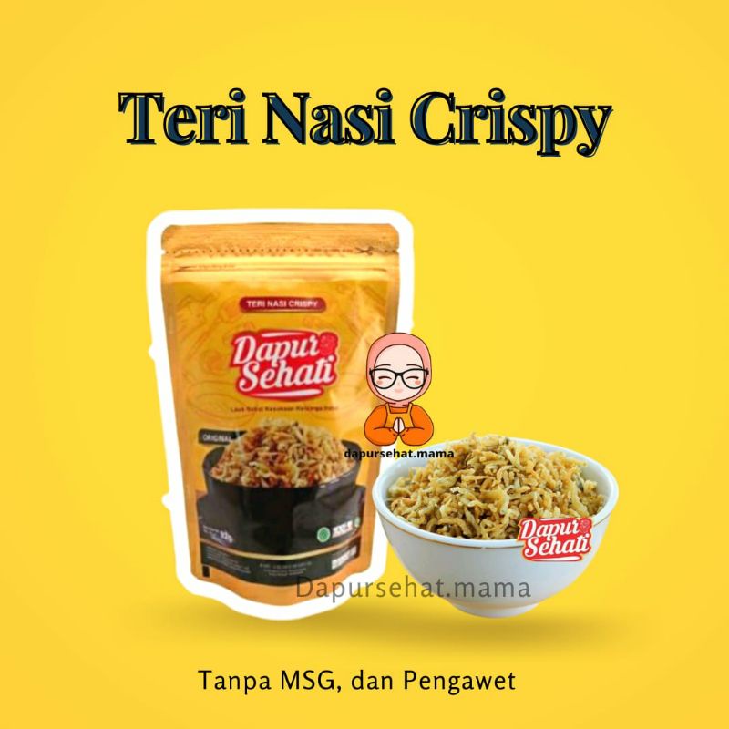 

TERI NASI CHRISPY DAPUR SEHATI 92 GR