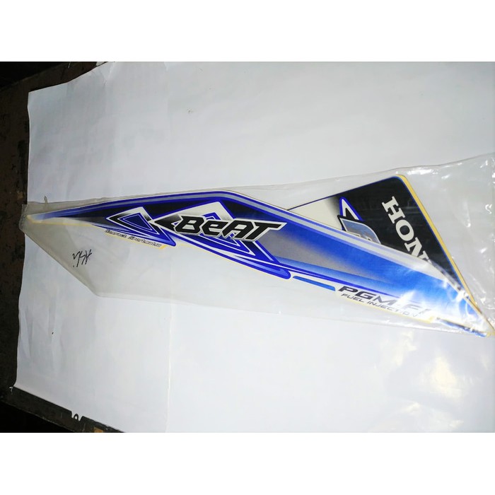 SALE -  Striping Lis Bodi &amp; Stiker Body Beat Fi 2012 Biru Putih