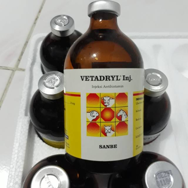 Vetadryl antihistamin 100ml