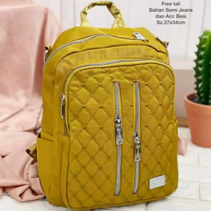 Ransel wanita chibao import bisa 3in1 6533-22 kanvas