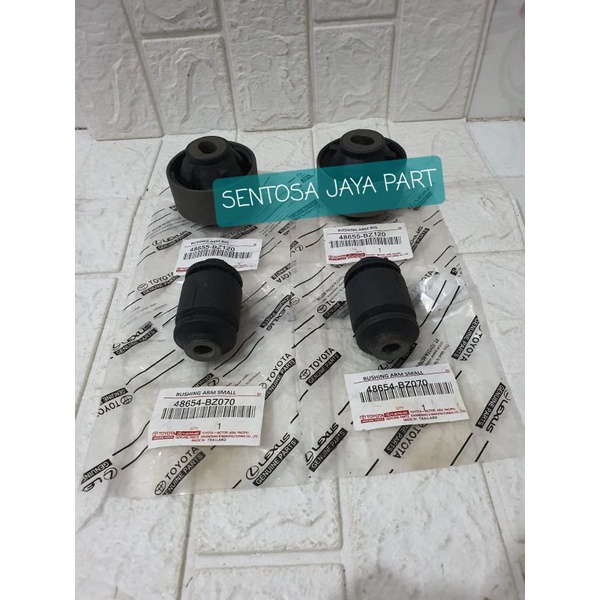 BUSHING LOWER ARM VELOZ ALL NEW AVANZA 4PC 1SET ORIGINAL