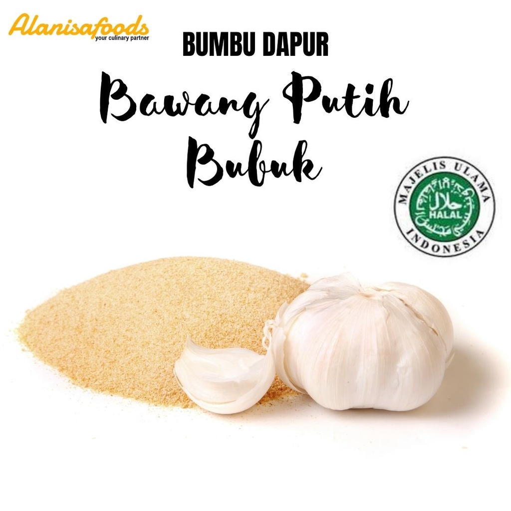 

BAWANG PUTIH BUBUK SUPER, BAHAN DAPUR BAWANG PUTIH BUBUK