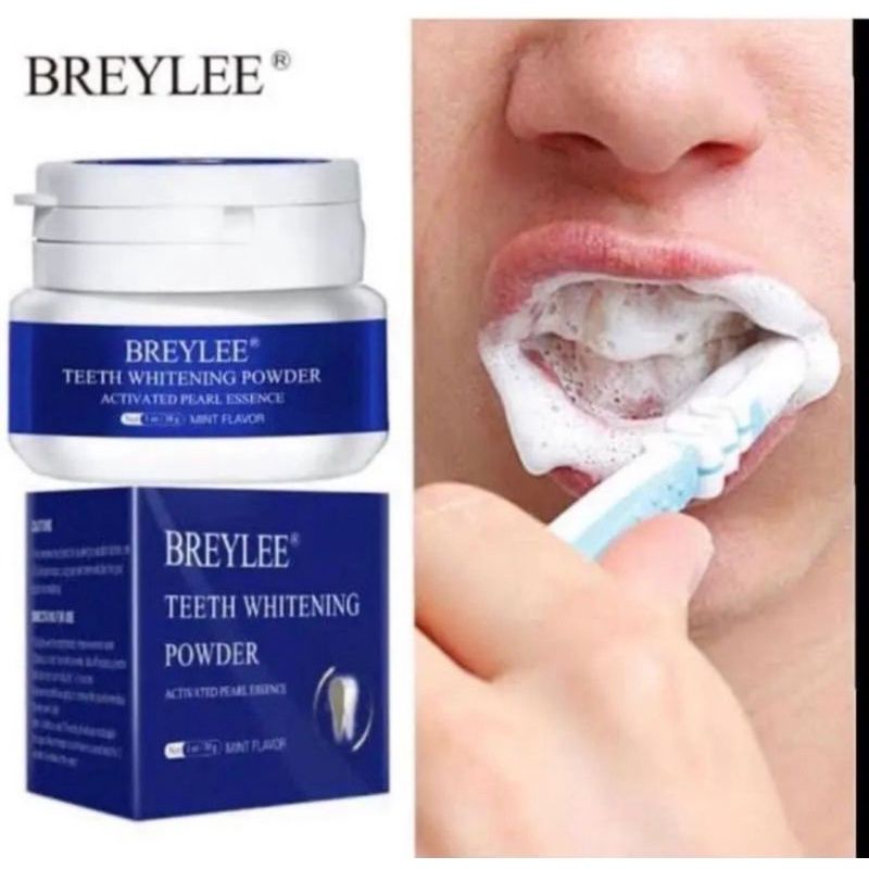 BPOM BREYLEE TEETH WHITENING PEMUTIH GIGI DAN KARANG GIGI