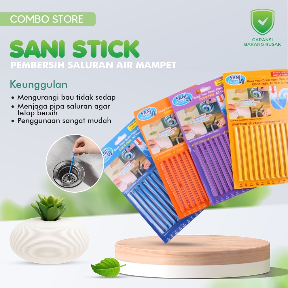 Sani Stick Alat Pembersih Saluran Air Anti Mampet