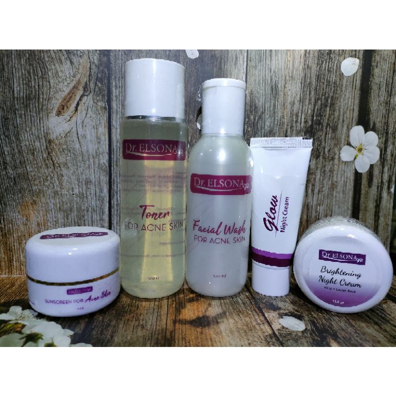 Paket Acne Brightening Dr. ELSONA