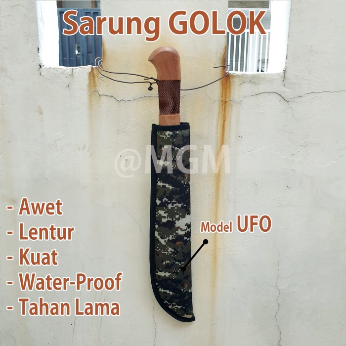 Sarung Golok Tramontina Termurah machete cover rumah pisau model UFO