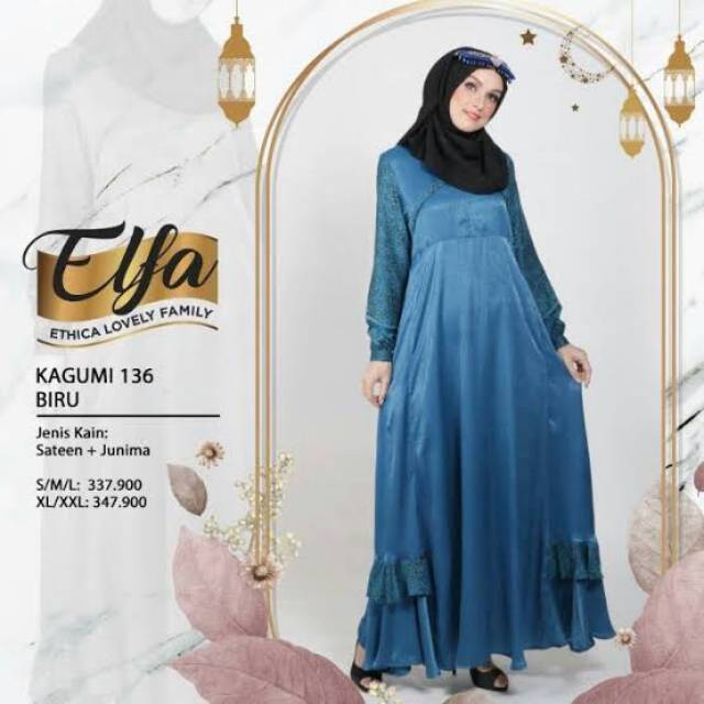 Gamis Pesta ETHICA KAGUMI 136