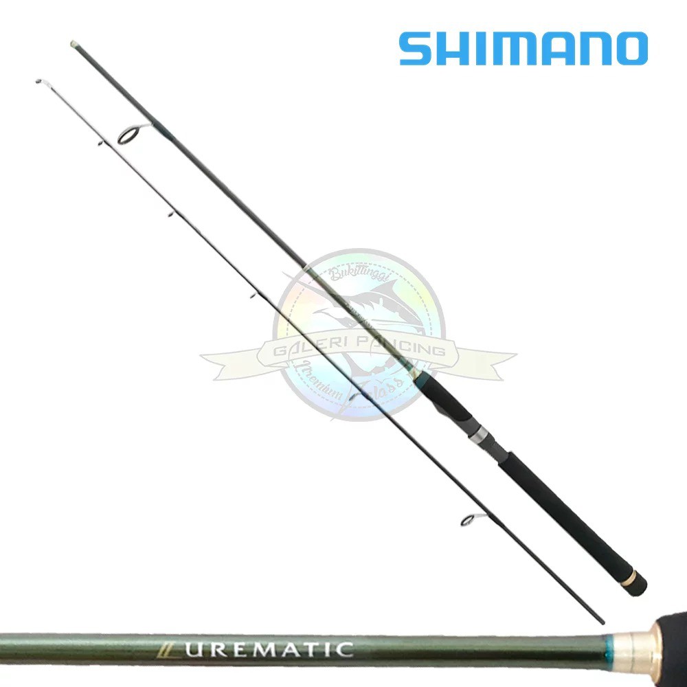Joran Pancing Shimano Lurematic S60M - 180cm 8-16lb - Fuji Guide