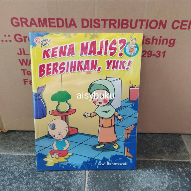Kena najis bersihkan yuk quanta kids