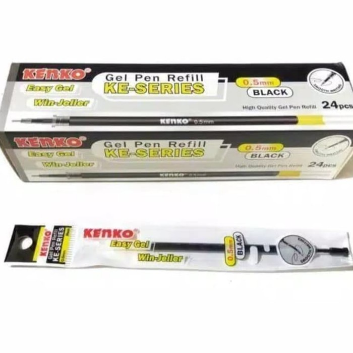 

Isi Pulpen KENKO Easy Gel / KE-Series 0.5mm - Hitam