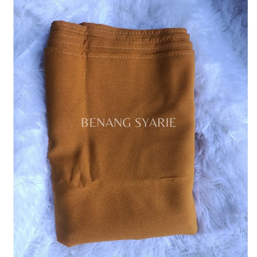 Jilbab Pashmina Panjang 200 x 75 Diamond /  Pashmina Sabyan 2 Meter Panjang Premium ukuran Jumbo / Pahmina Sabyan Premium-Mustard