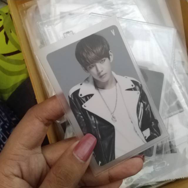 V BTS JAPANESE ALBUM DANGER PHOTOCARD
