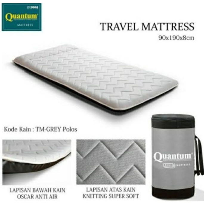 Open DS] Kasur Lipat Travel Matras Quantum 90x190 cm | Kasur Gulung Bandung
