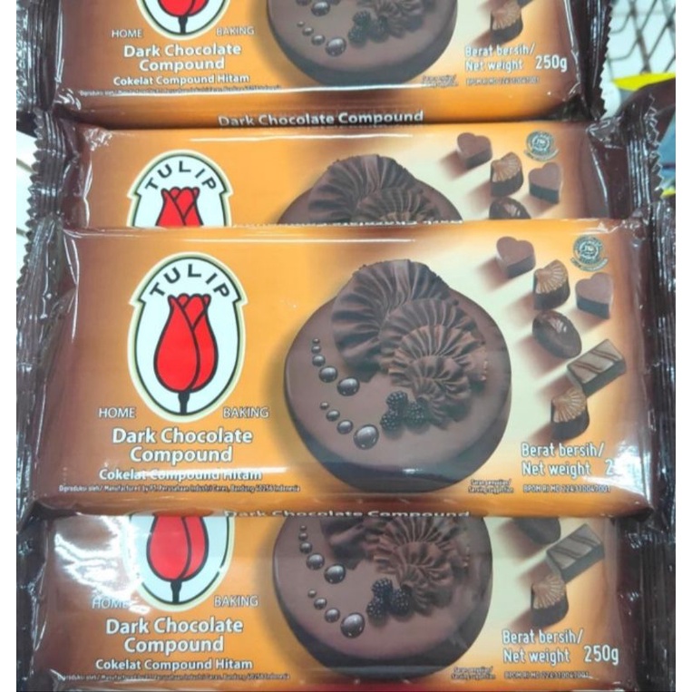 

Tulip Dark Compound Kemasan 250gr