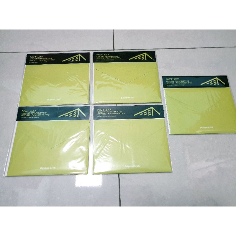 [READY] Sealed AR Ticket Set NCT 127 Foundation Day Beyond Live Jaehyun Haechan Mark Johnny Jungwoo