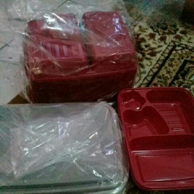 Box Bento / Tray Bento / Lunch Box Bento Sekat / Lunch Box / Kotak Makan Bento