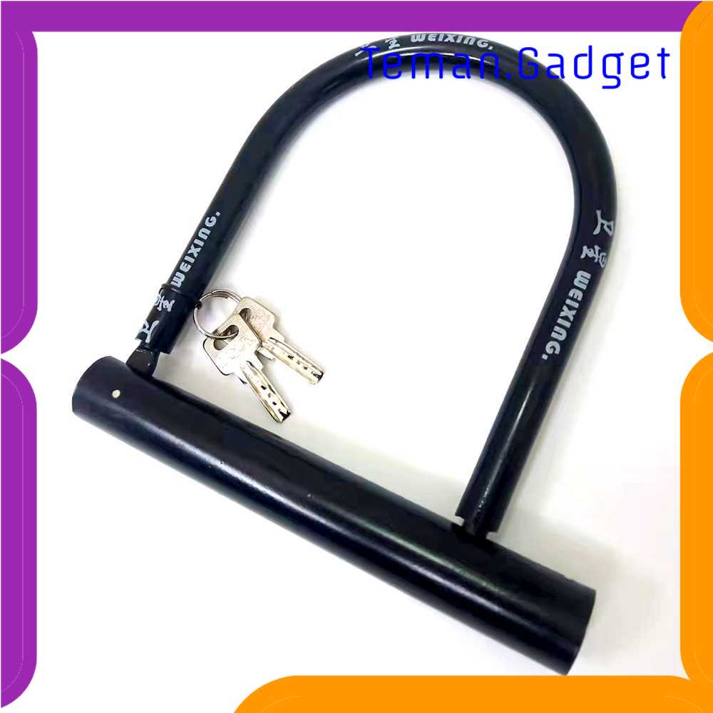 TG-IBC WEIXING Licheng U-Lock Gembok Sepeda Anti Maling Bike Lock - LC-10222