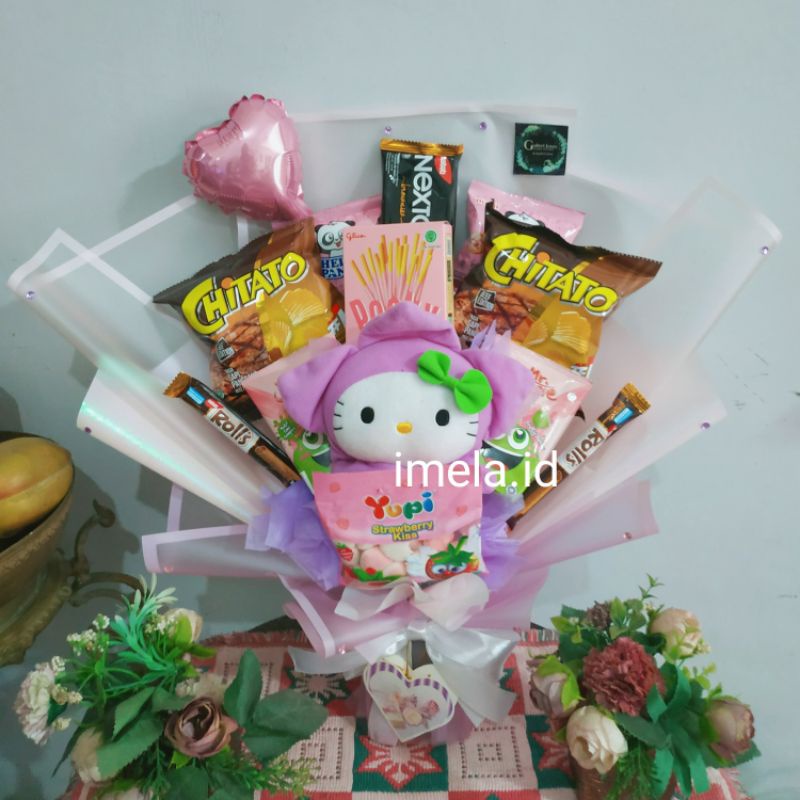 

Buket snack / snack bouquet / buket wisuda / hadiah ulta / hadiah wisuda
