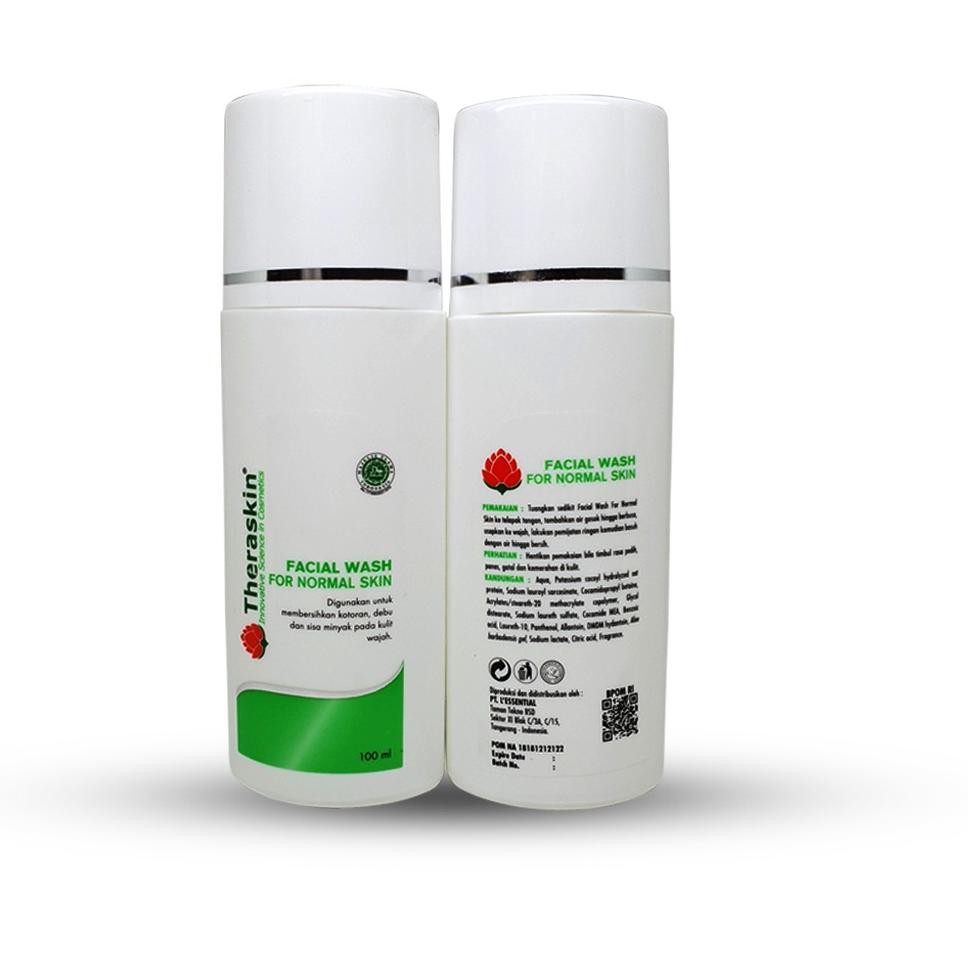 Terlaris PT87V THERASKIN FACIAL WASH NORMAL / SABUN WAJAH THERASKIN / SABUN PEMBERSIH WAJAH / THERAS