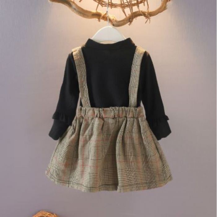 AS DRESS SETELAN ANAK CASUAL OVERALL IMPORT