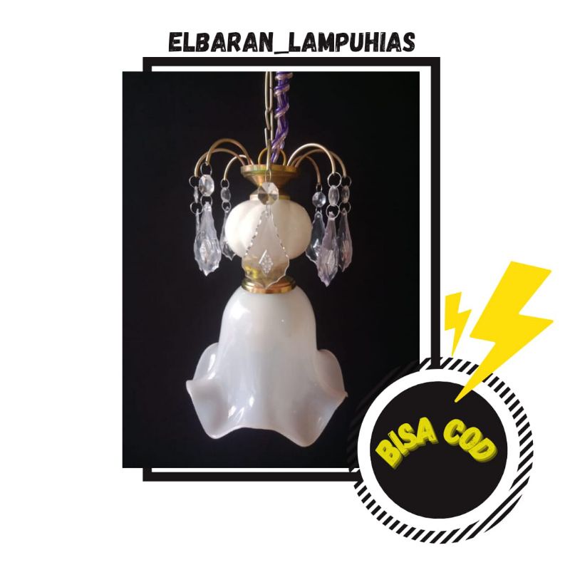 LAMPU GANTUNG CUP TULIP