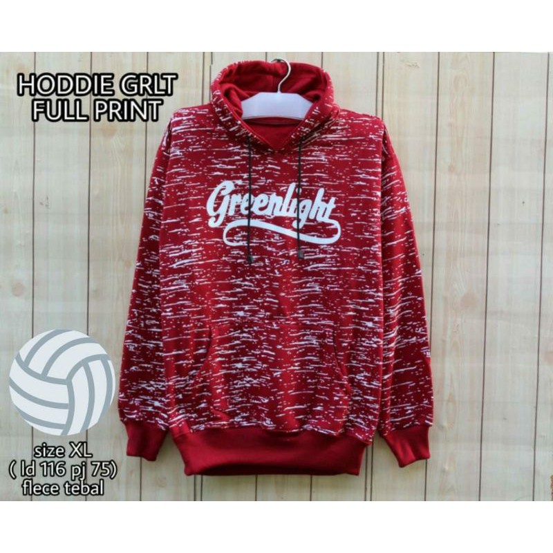 HOODIE GREENLIGHT FULL PRINT