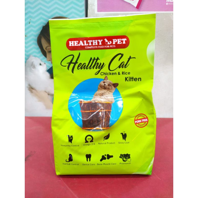 healthy pet healthy cat chicken & rice kitten