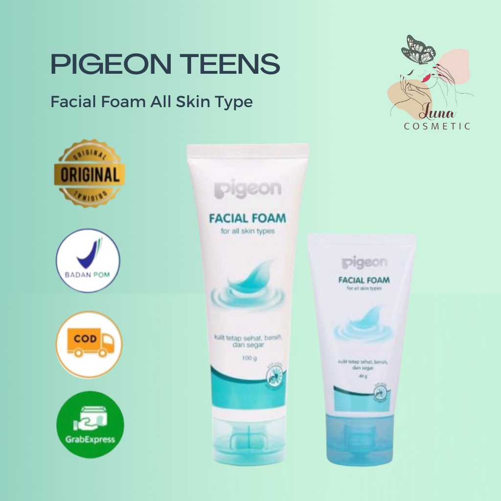 PIGEON Teens Facial Foam For All Skin Type 40ml &amp; 100ml